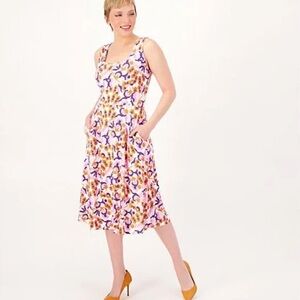 GIRL WITH CURVES Knit Square-Neck Sundress A596285